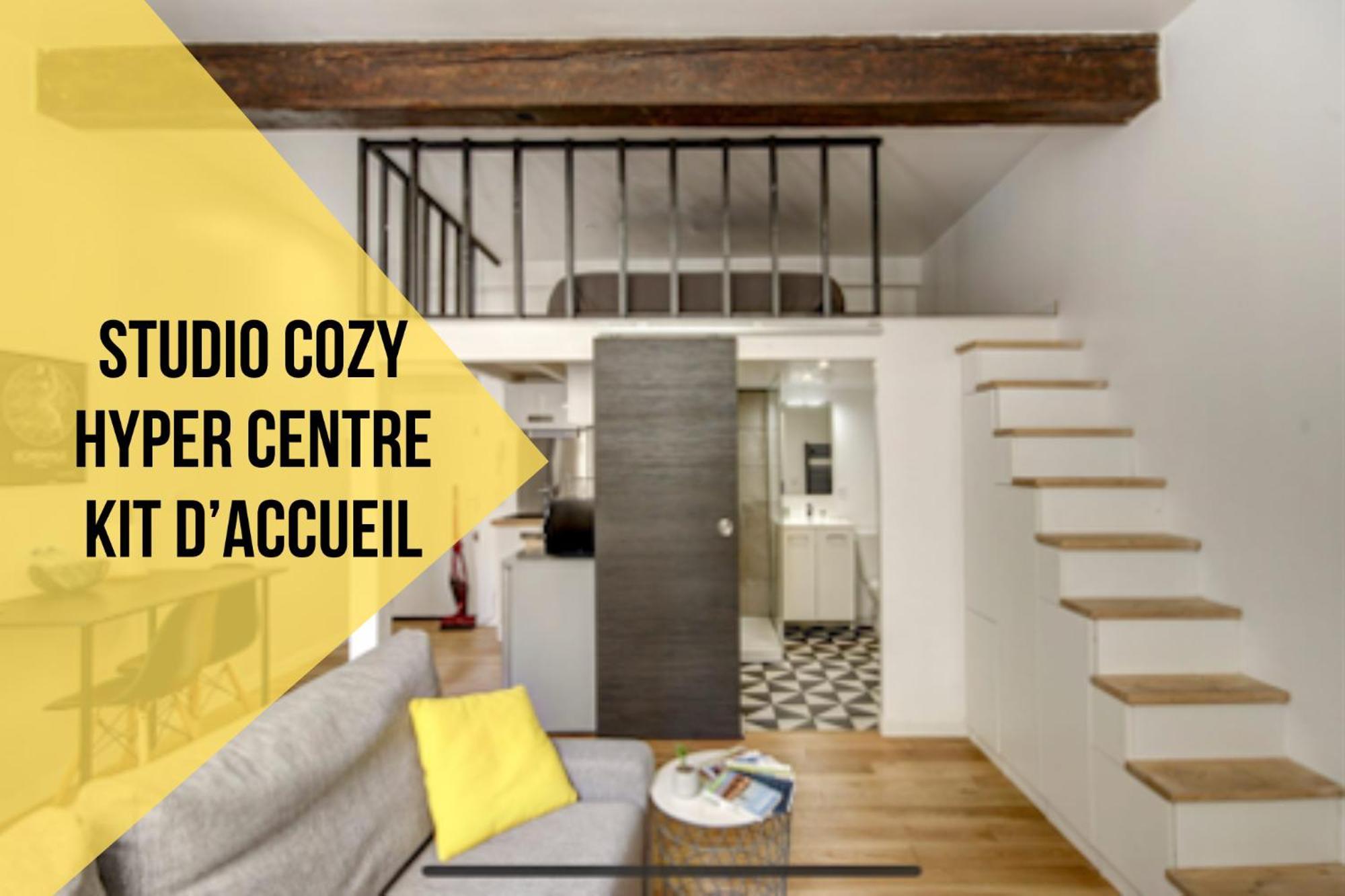 Charmant Studio Loft Au Coeur De Bordeaux Eksteriør billede